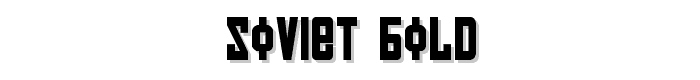 Soviet Bold font